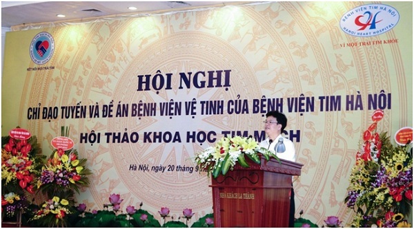 Hội nghị công tác Chỉ đạo tuyến - Bệnh viện Tim Hà Nội 