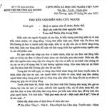 THƯ KÊU GỌI HIẾN MÁU CỨU NGƯỜI